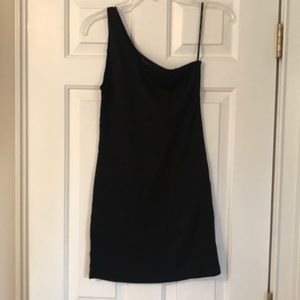 Black One Shoulder Dress